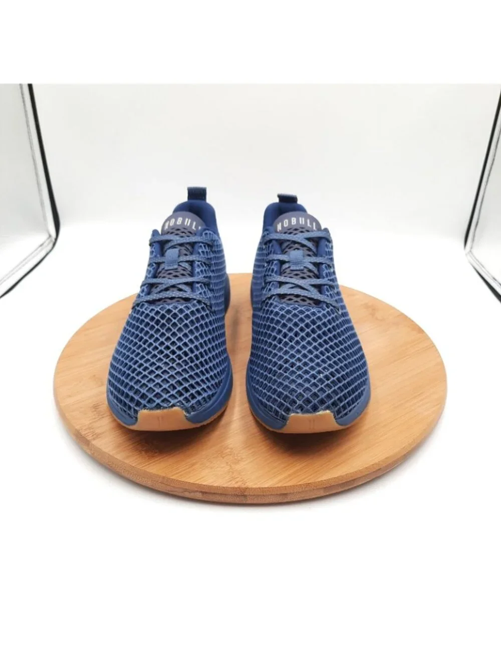 Nobull All Day Mesh Runner Womens 9 Shoes Navy Gum Running Training Gym Sneakers